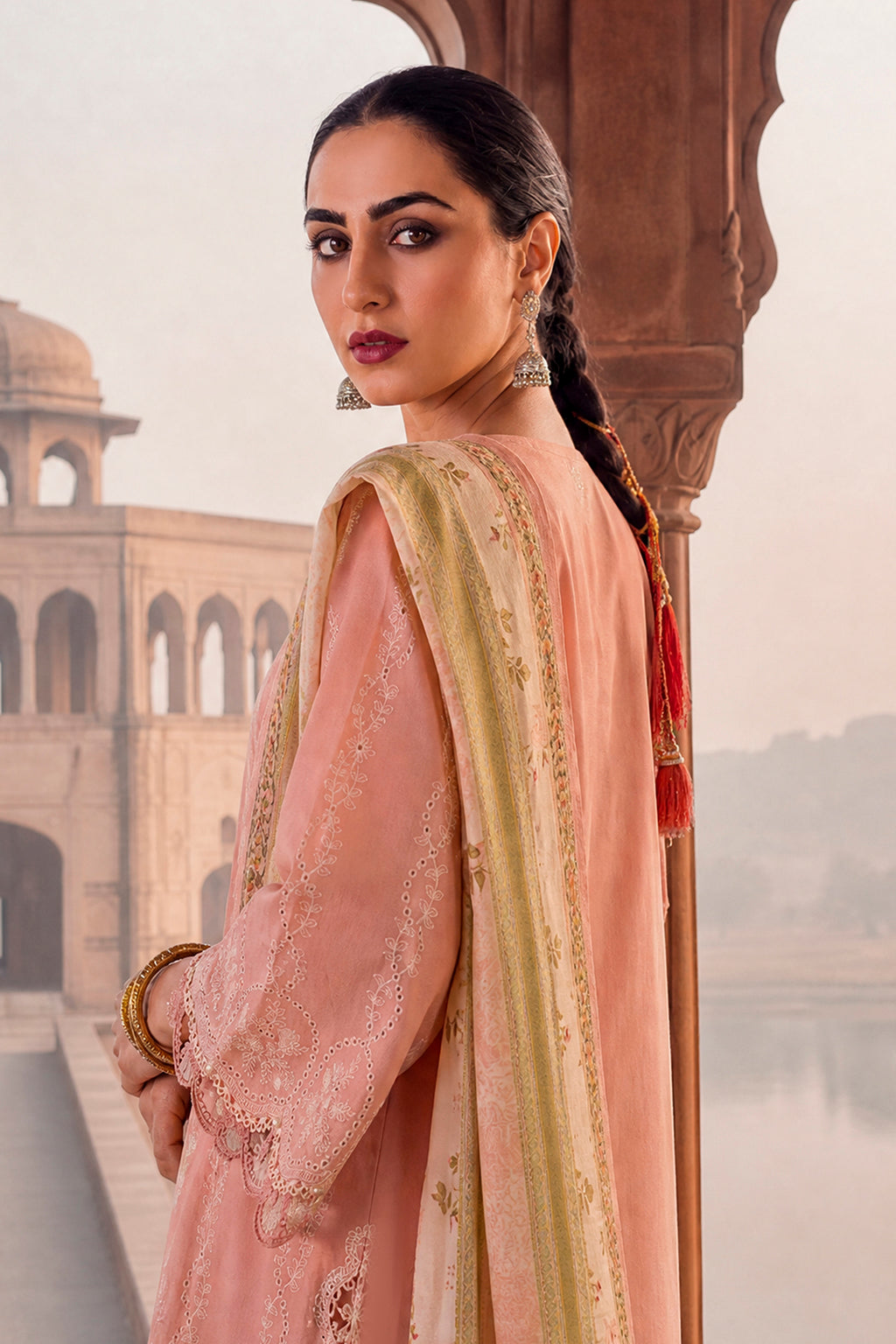 Embroidered Shirt Shalwar Dupatta - 4100