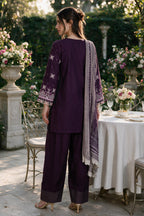 Embroidered Shirt Shalwar Dupatta - 4101