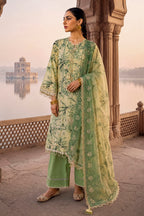 Embroidered Shirt Shalwar Dupatta - 4102
