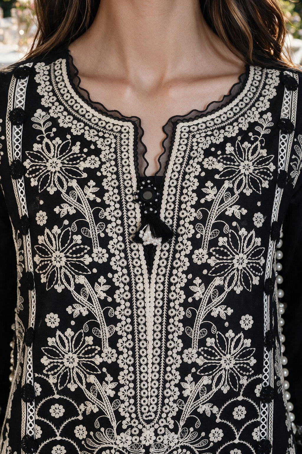 Embroidered Shirt Shalwar Dupatta - 4106