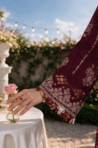 Embroidered Shirt Shalwar Dupatta - 4107