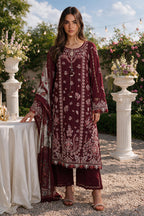 Embroidered Shirt Shalwar Dupatta - 4107