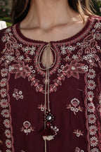 Embroidered Shirt Shalwar Dupatta - 4107