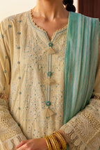Embroidered Shirt Shalwar Dupatta - 4109