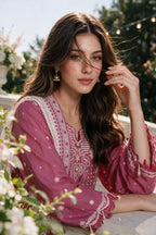 Embroidered Shirt Shalwar Dupatta - 4110