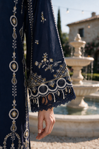 Embroidered Shirt Shalwar Dupatta - 4111