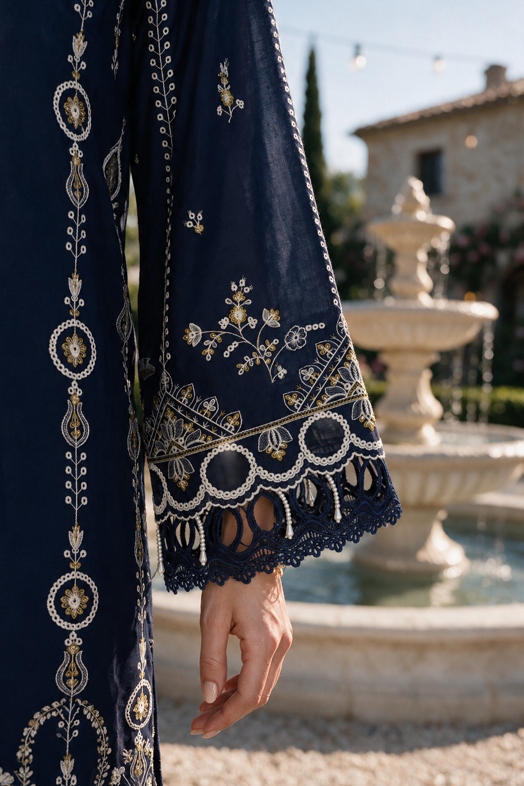Embroidered Shirt Shalwar Dupatta - 4111