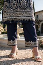 Embroidered Shirt Shalwar Dupatta - 4111