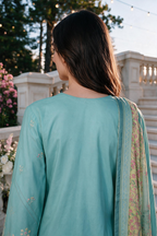 Embroidered Shirt Shalwar Dupatta - 4112