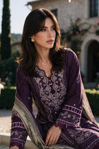 Embroidered Shirt Shalwar Dupatta - 4113