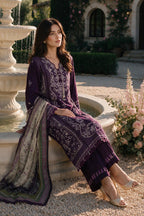 Embroidered Shirt Shalwar Dupatta - 4113