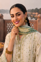 Embroidered Shirt Shalwar Dupatta - 4116