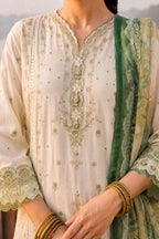 Embroidered Shirt Shalwar Dupatta - 4116