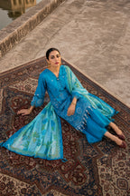 Embroidered Shirt Shalwar Dupatta - 4117