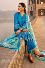 Embroidered Shirt Shalwar Dupatta - 4117