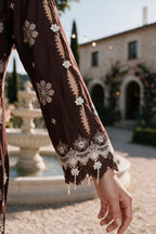 Embroidered Shirt Shalwar Dupatta - 4118