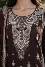 Embroidered Shirt Shalwar Dupatta - 4118