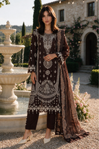 Embroidered Shirt Shalwar Dupatta - 4118