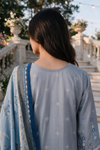 Embroidered Shirt Shalwar Dupatta - 4119