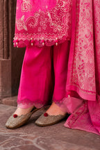 Embroidered Shirt Shalwar Dupatta - 4120