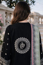 Embroidered Shirt Shalwar Dupatta - 4124