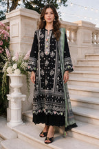 Embroidered Shirt Shalwar Dupatta - 4124