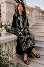 Embroidered Shirt Shalwar Dupatta - 4124