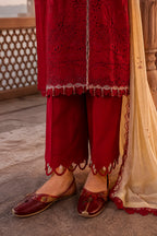 Embroidered Shirt Shalwar Dupatta - 4125