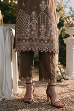 Embroidered Shirt Shalwar Dupatta - 4128
