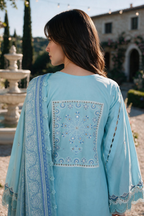 Embroidered Shirt Shalwar Dupatta - 4129