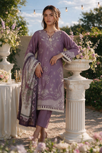 Embroidered Shirt Shalwar Dupatta - 4133