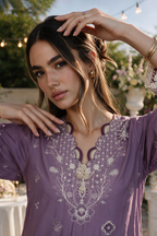 Embroidered Shirt Shalwar Dupatta - 4133
