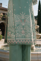 Embroidered Shirt Shalwar Dupatta - 4134
