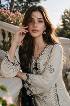 Embroidered Shirt Shalwar Dupatta - 4135