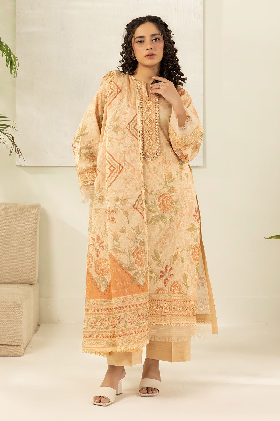 Shirt Shalwar Dupatta - 0418