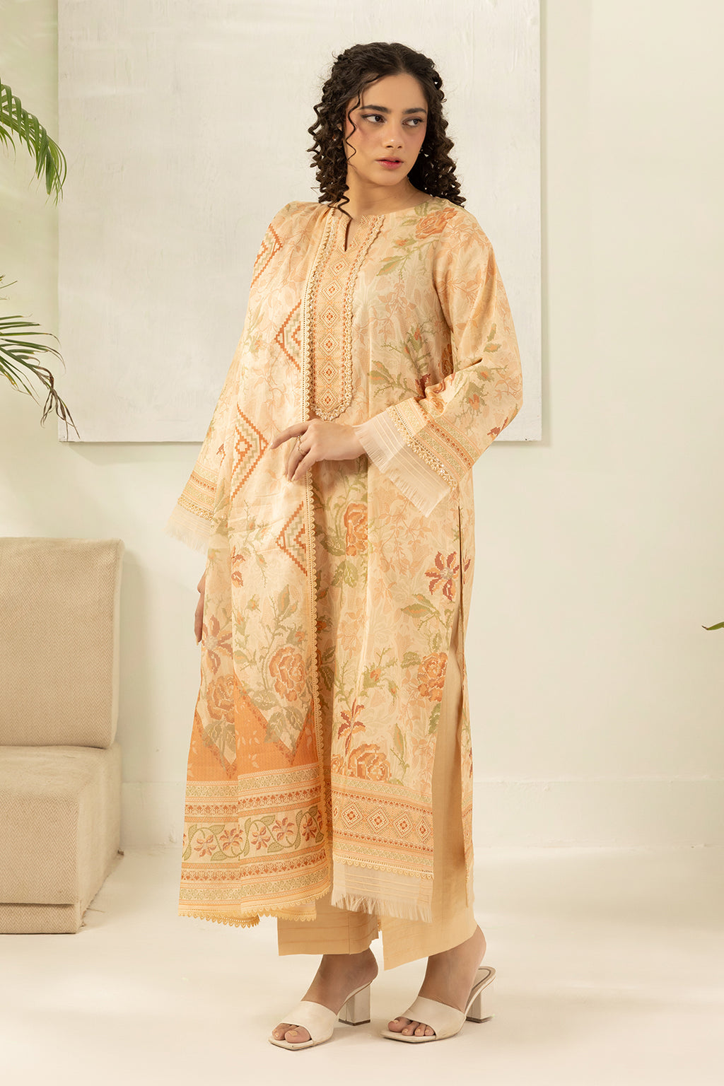 Shirt Shalwar Dupatta - 0418