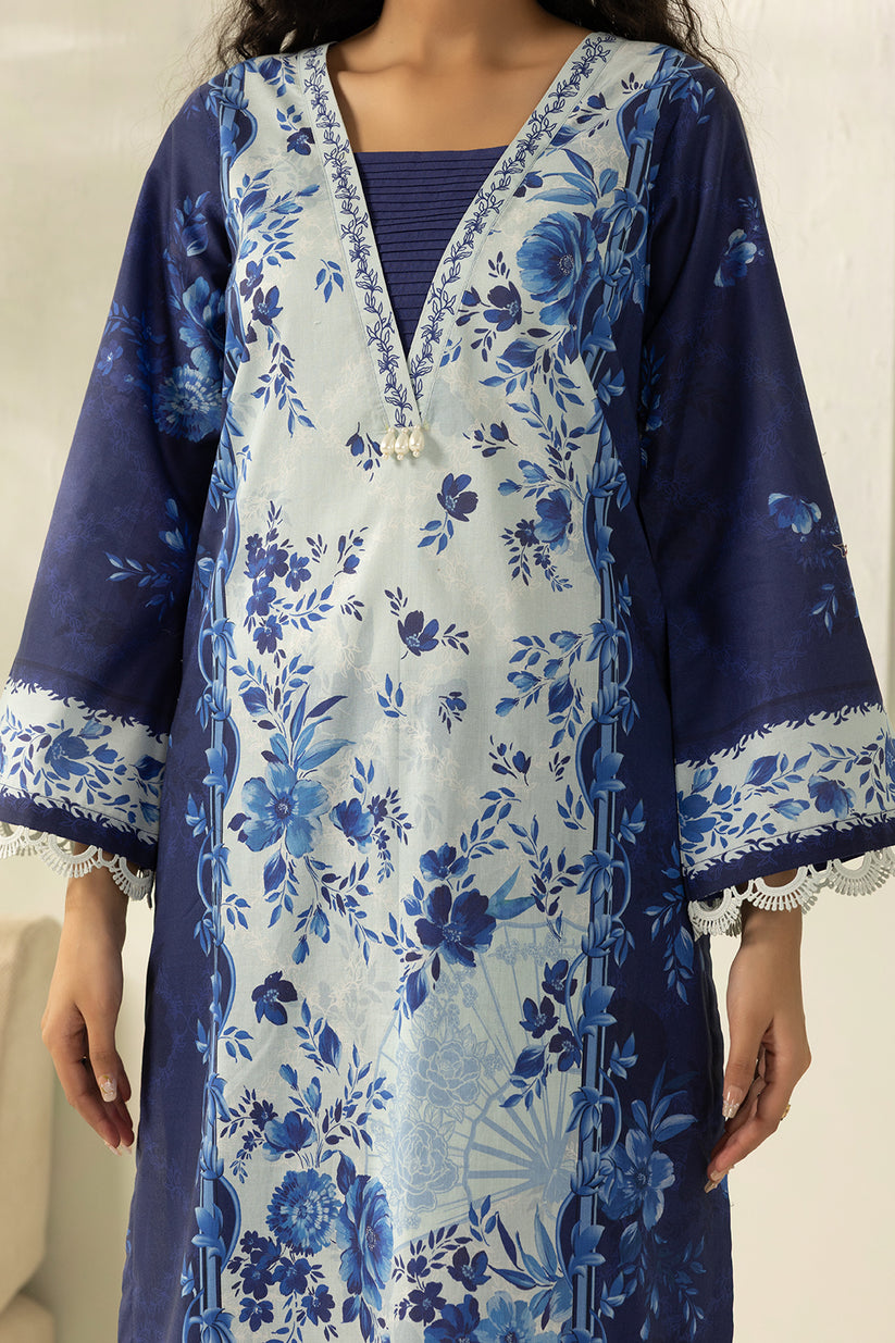 Ice blue Unstitched for Women