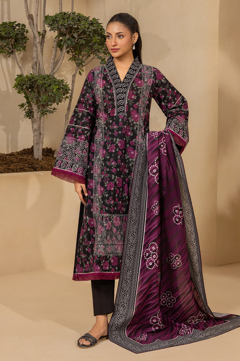 Shirt Shalwar Dupatta - 0425