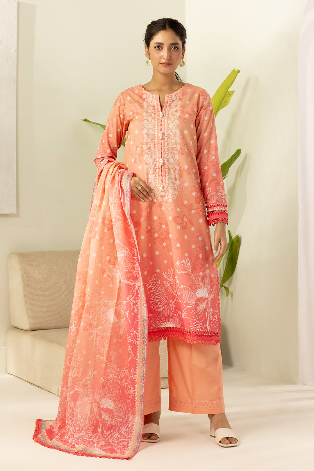 Shirt Shalwar Dupatta - 0433