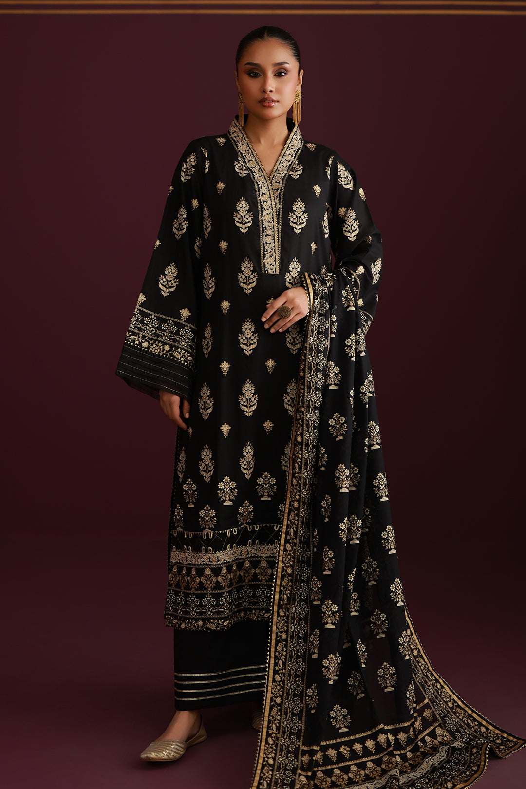 Shirt Shalwar Dupatta - 0436