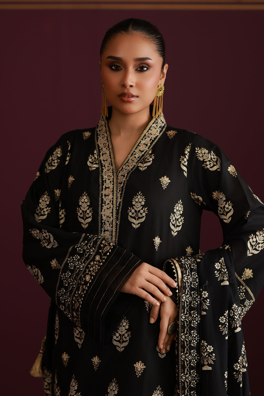 Shirt Shalwar Dupatta - 0436