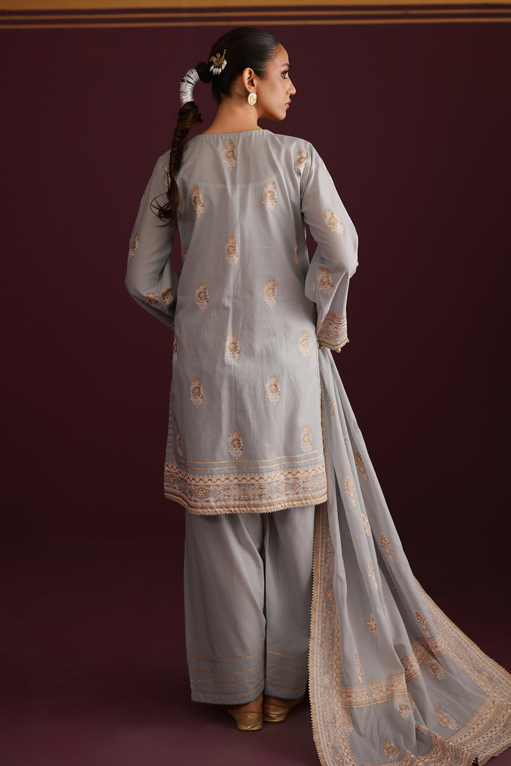 Shirt Shalwar Dupatta - 0438