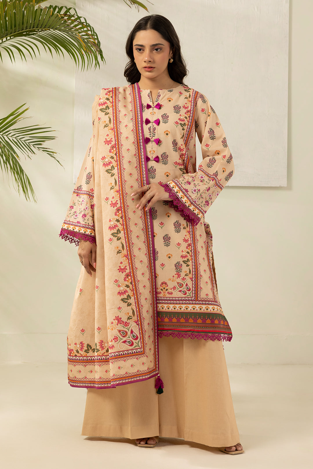 Shirt Shalwar Dupatta - 0474