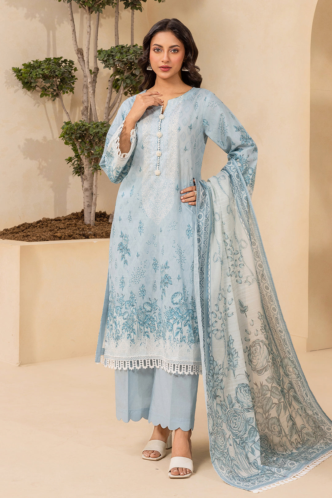 Shirt Shalwar Dupatta - 0475