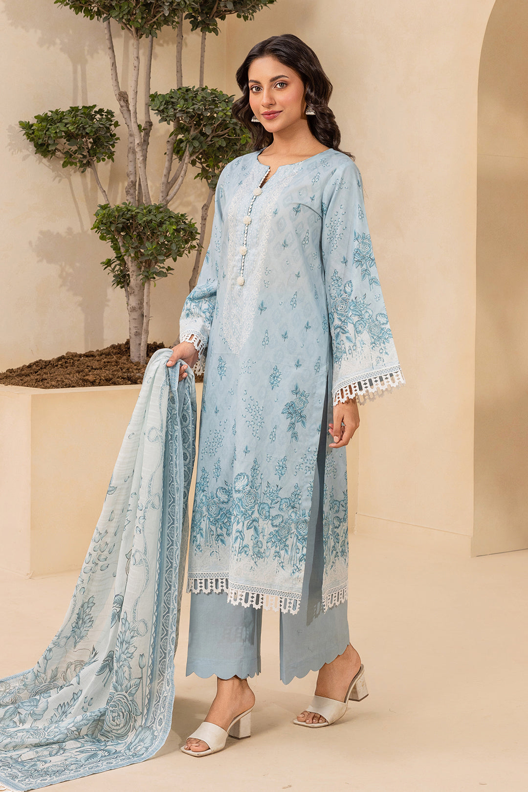 Shirt Shalwar Dupatta - 0475