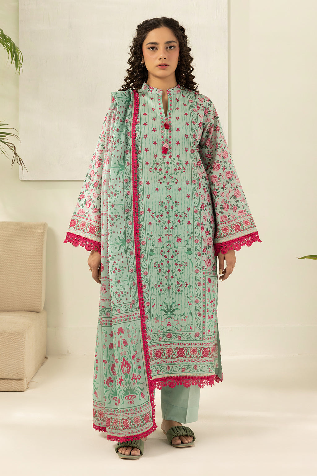 Shirt Shalwar Dupatta - 0477