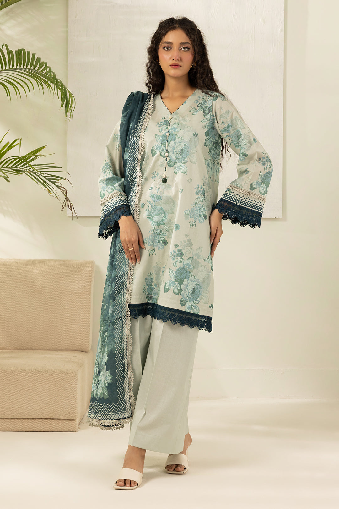 Shirt Shalwar Dupatta - 0483