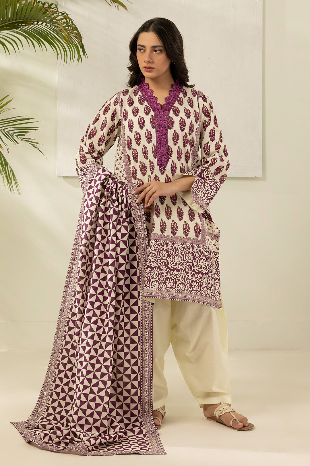 Shirt Shalwar Dupatta - 0487