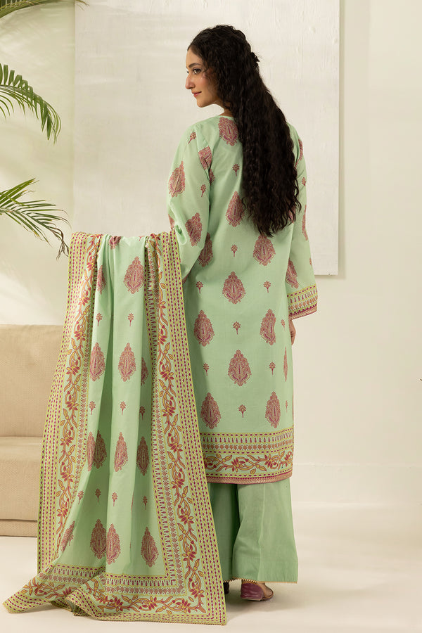 Tea green Unstitched for Women