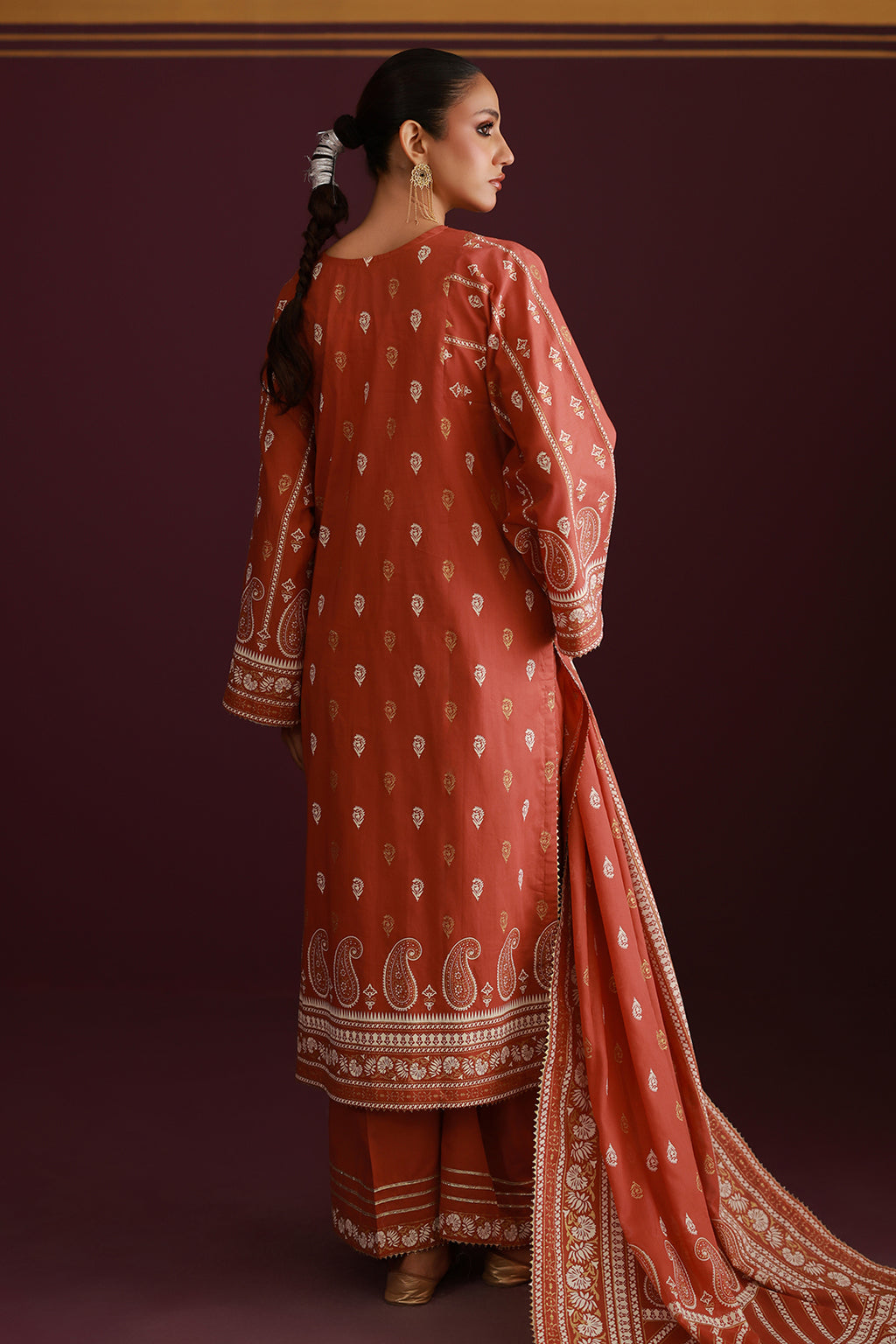Shirt Shalwar Dupatta - 0496